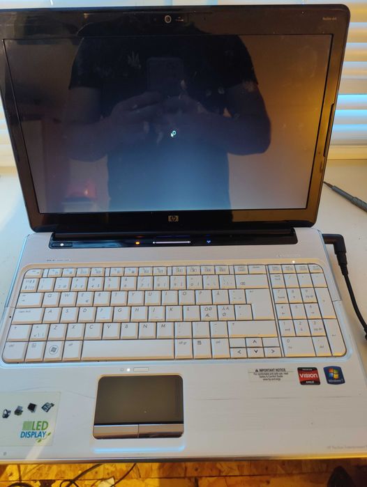 Hp dv6 без зарядки