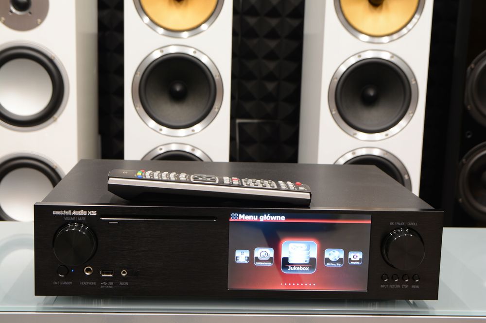amplituner sieciowy wzmacniacz stereo Cocktail Audio CA-X35 HDD