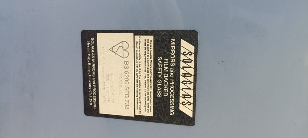 Lustro 40*200  2 sztuki ( komplet )