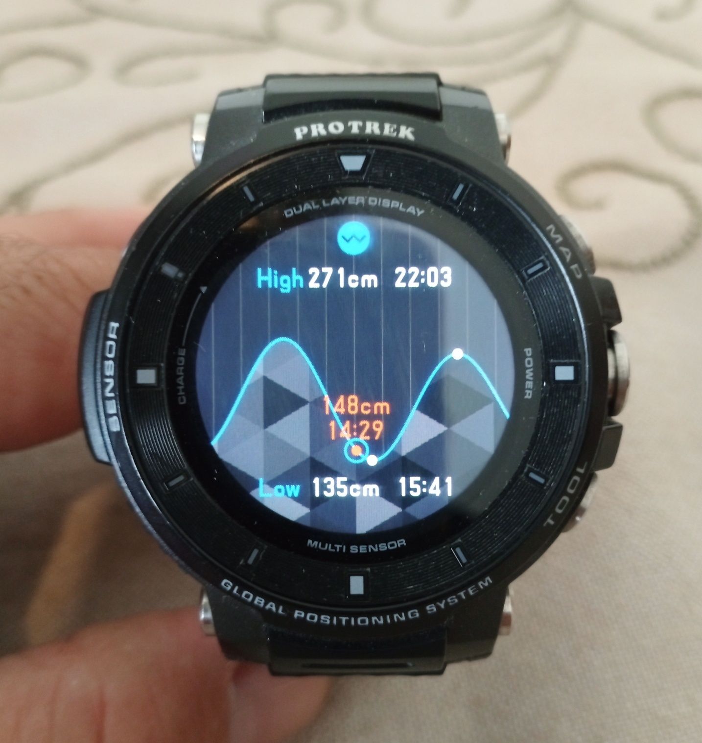 Relógio Casio Protrek smart wsd-f30