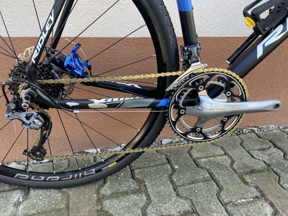 Rower Gravel Ridley X-Night XL Dura Ace SLX Easton Mavic