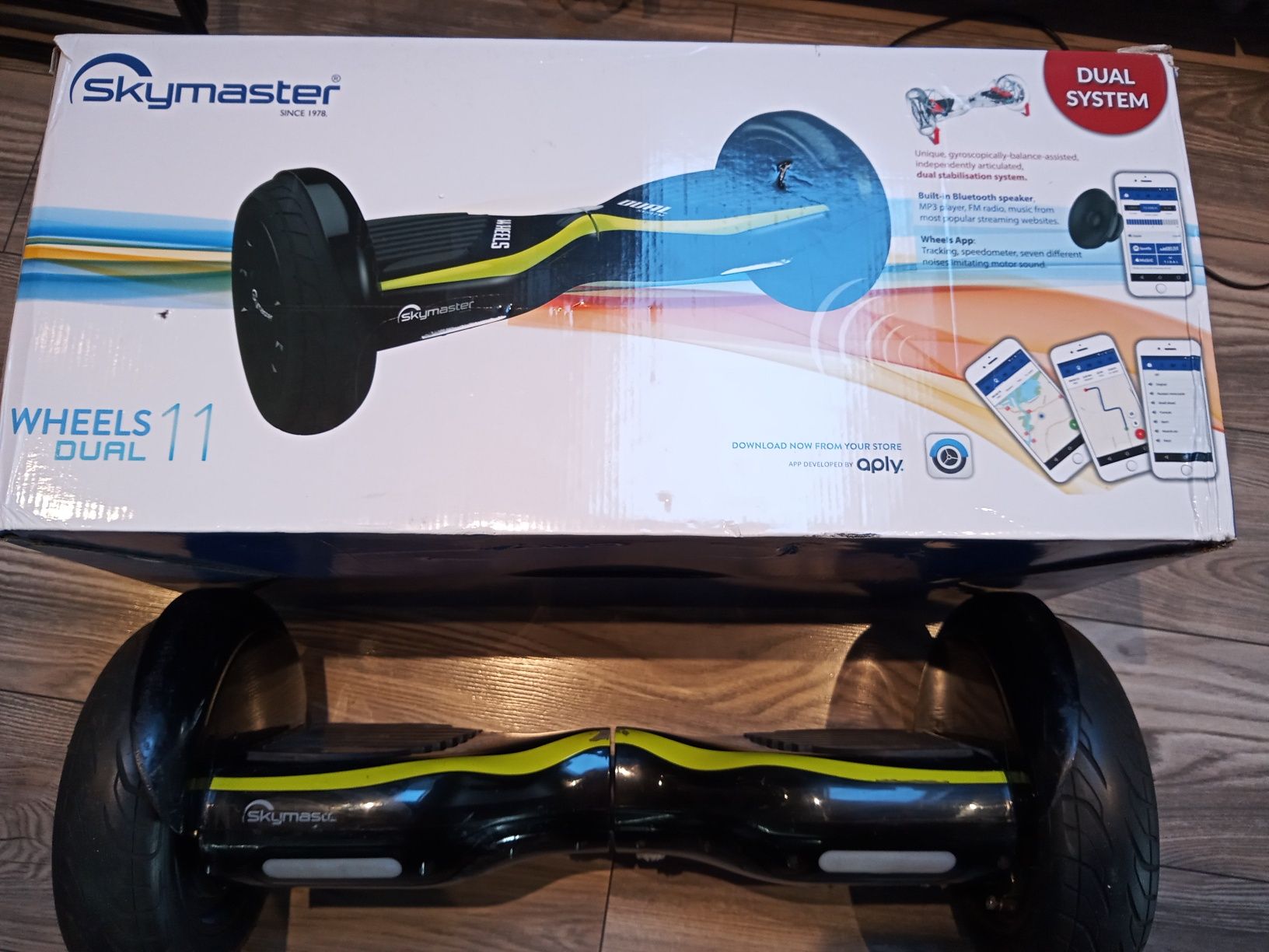 Deska duża hoverboard skymaster