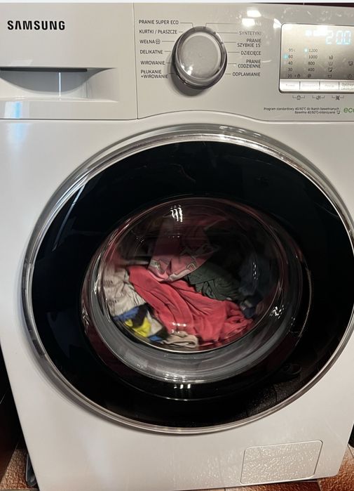 Pralka Samsung Eco bubble uszkodzona