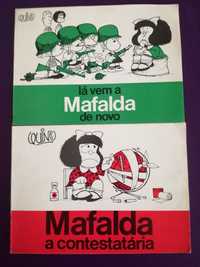 Mafalda a Contestatária+ Lá vem a Mafalda de novo (v.p.ind)