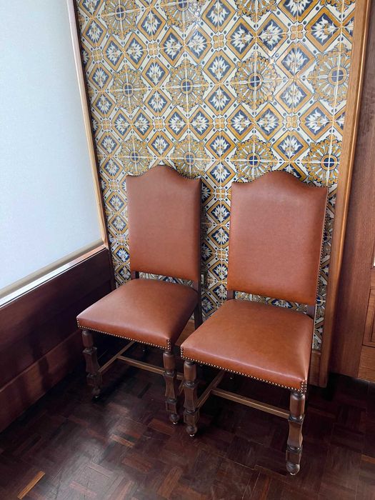 Cadeiras Decoradas Vintage para Sala de Jantar