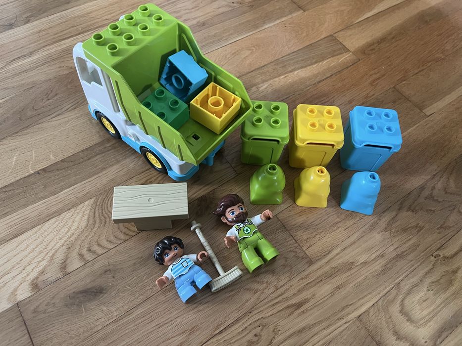 Lego duplo 10945 śmieciarka i recykling