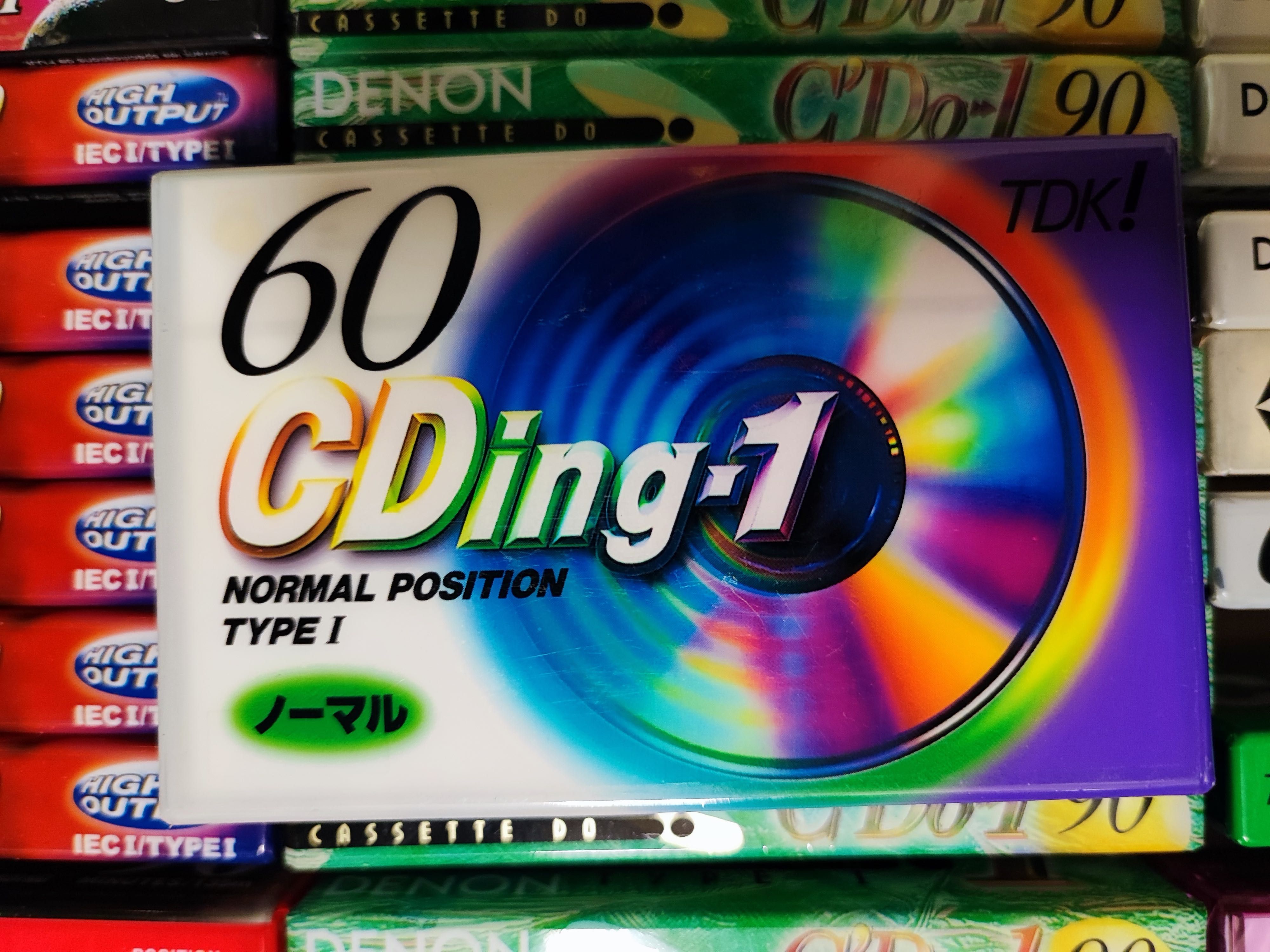 Cassette TDK CDing 1 C60