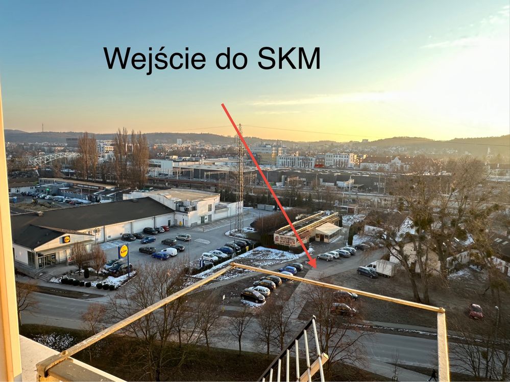 Kawalerka przy wejściu do SKM Zaspa, umeblowana, wolna od 18 sierpnia