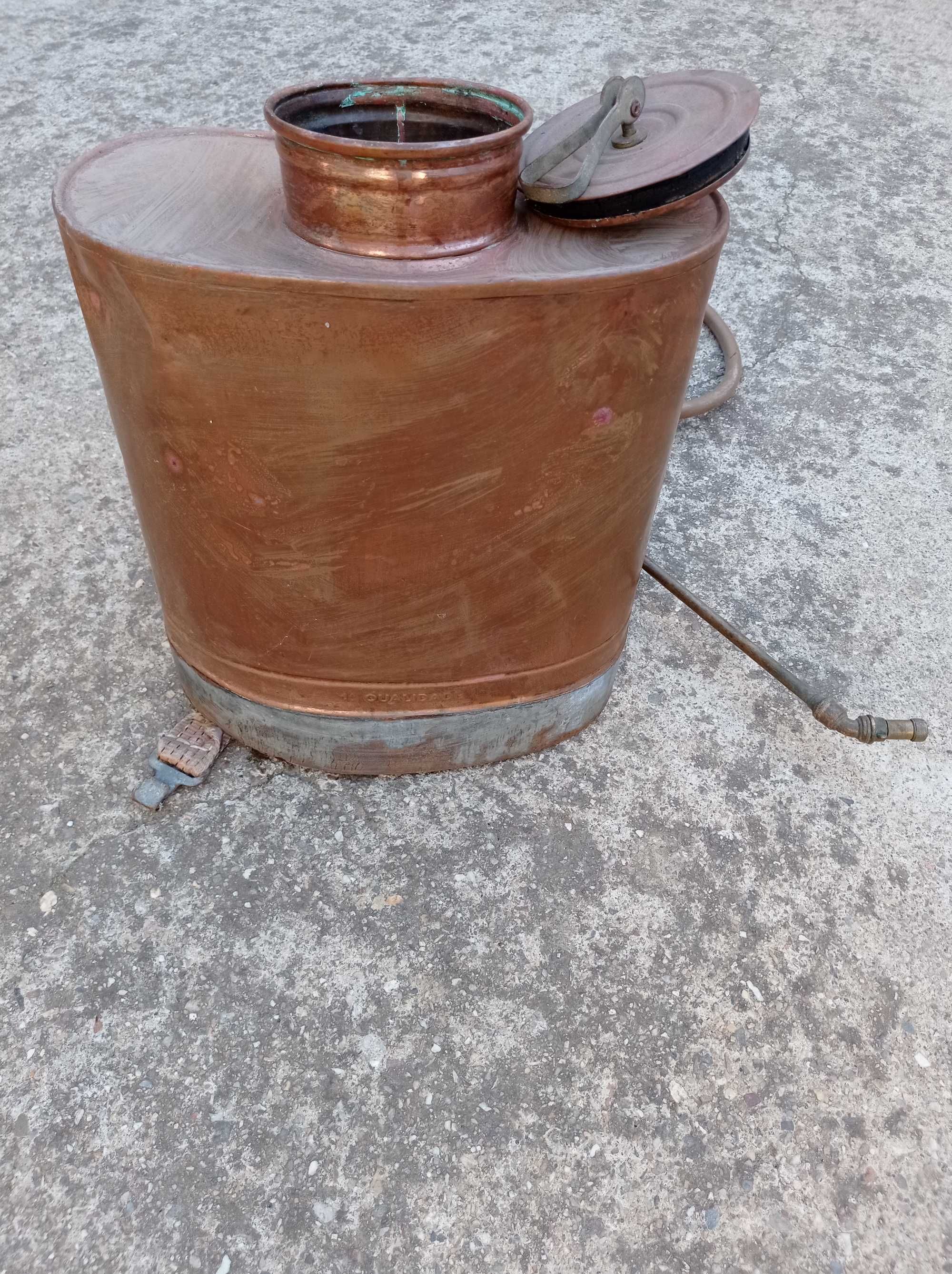 Máquina de sulfatar em cobre