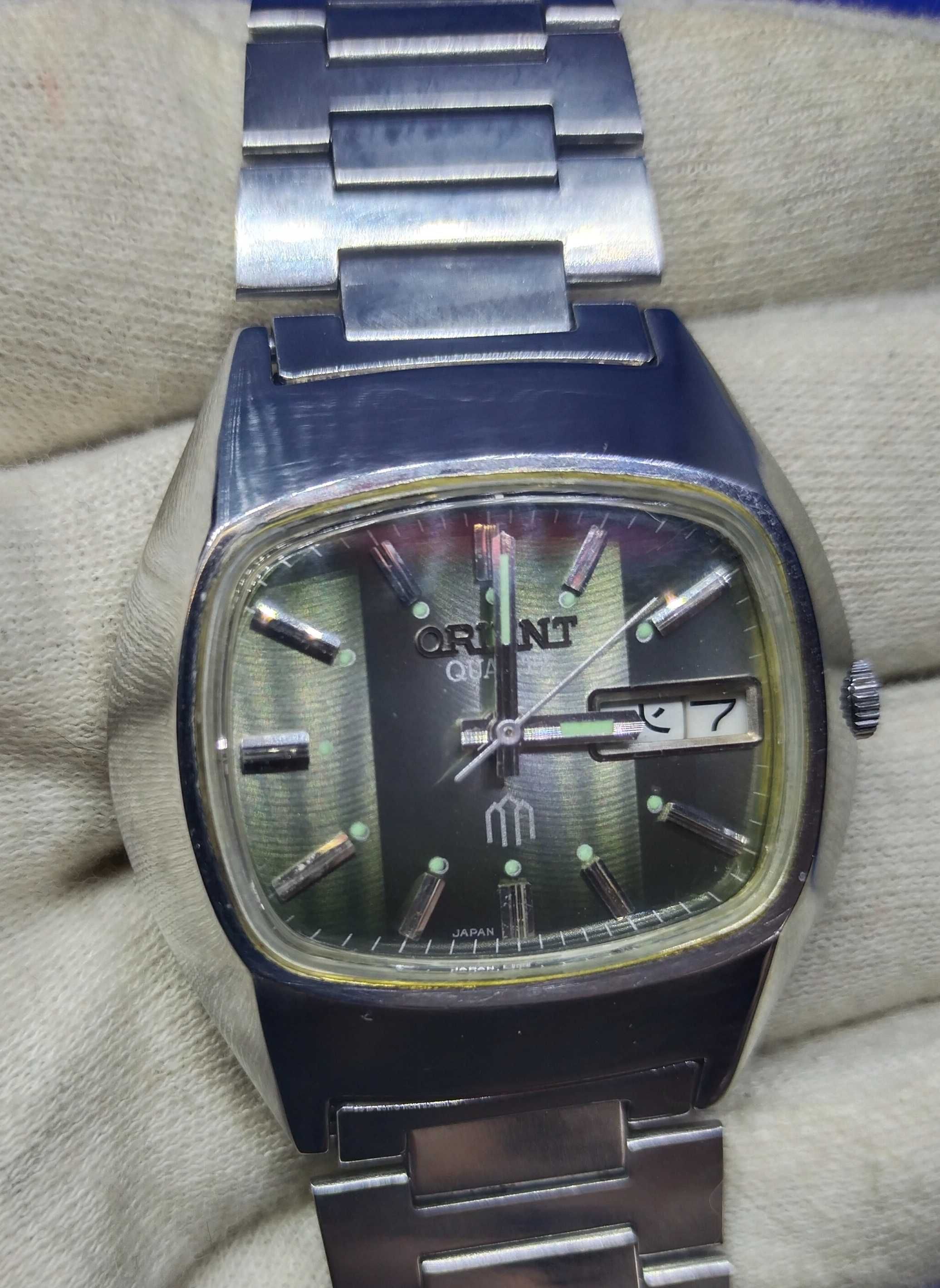 Чоловічий годинник Orient кварц Японія 1970-ті