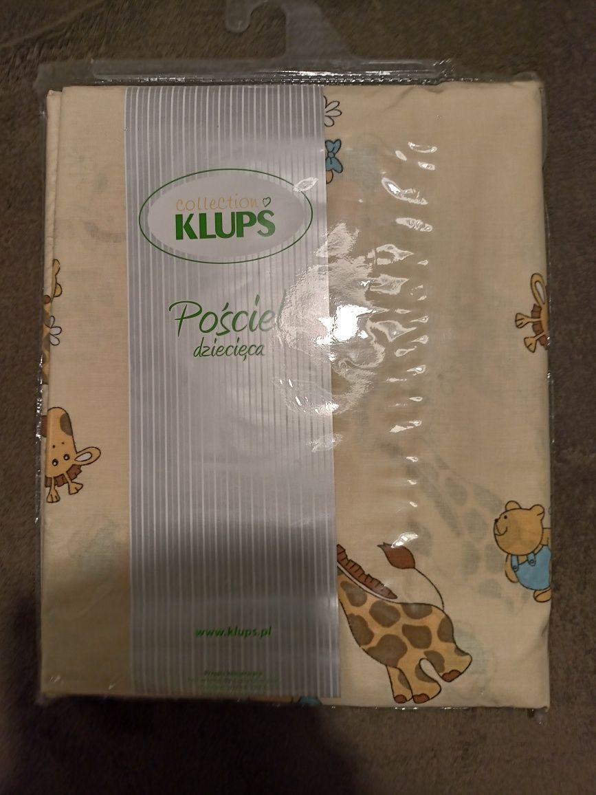 Pościel niemowlęca do łóżeczka klups