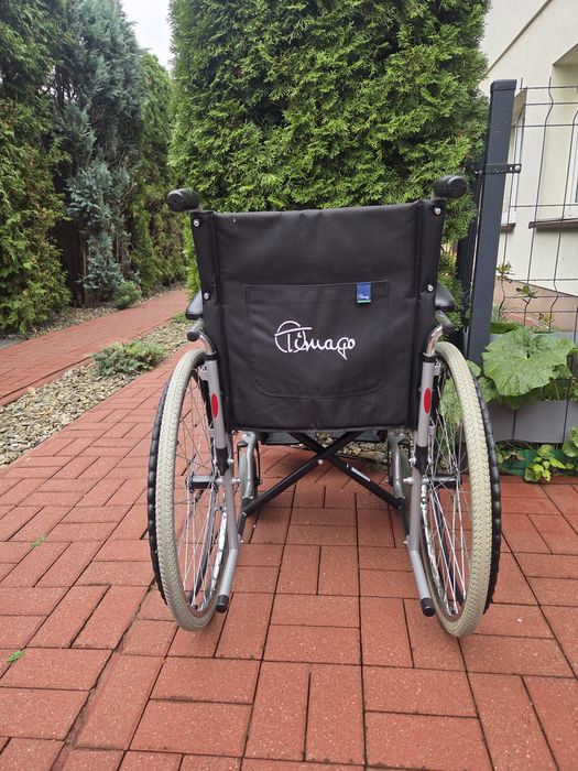 Wózek inwalidzki stalowy Timago 46 cm H011