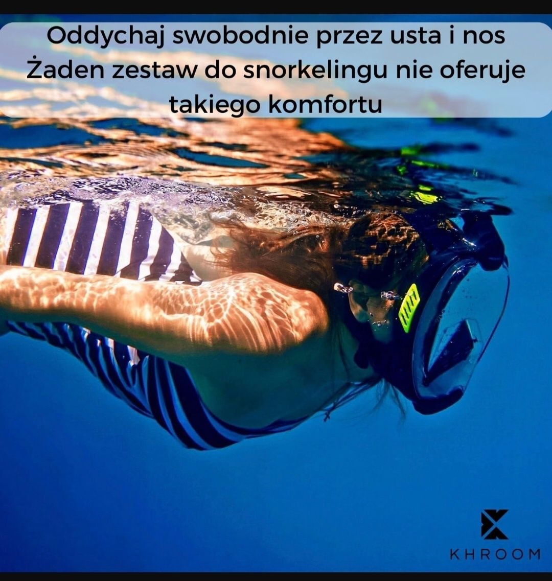 Khroom DEKRA bezpieczna maska ​​do snorkelingu