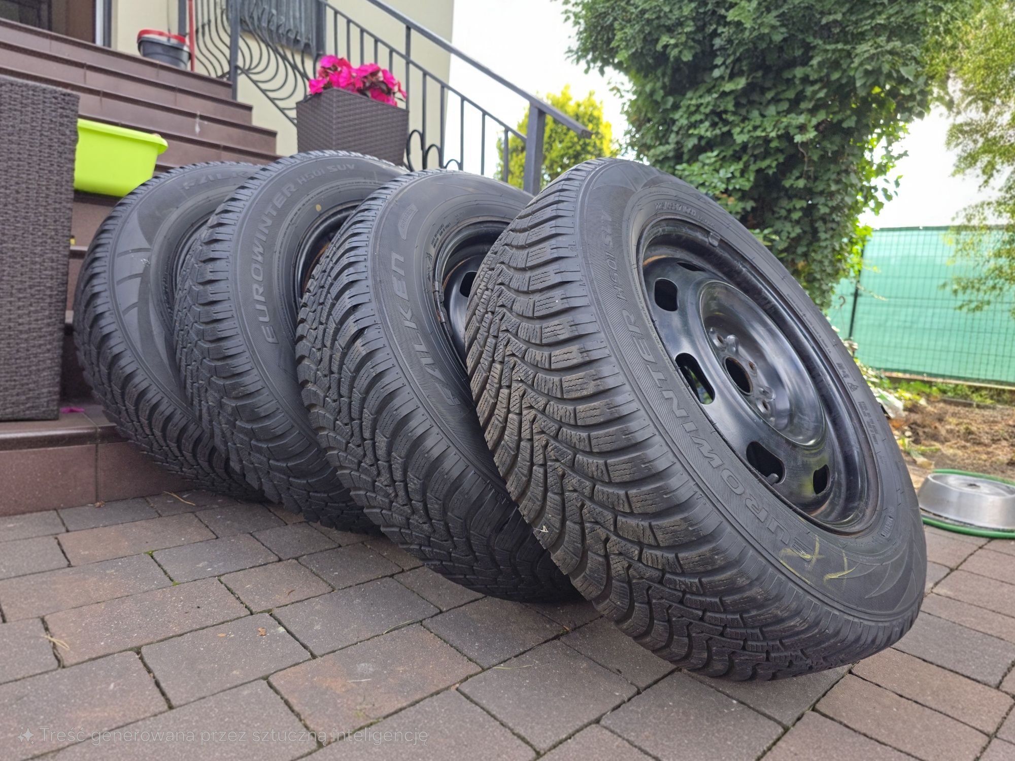 Koła zimowe SUBARU 225/65 R17 FALKEN + felgi 5x114.3 otwór 56.1