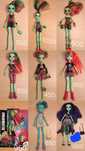 Monster High кукла монстр хай дракулаура, френки, венера, амонита,эбби