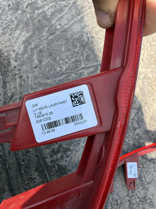 Задні катафоти в бампер, Bmw X6 G06