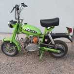Motorynka M2, 1980, przejściówka, jeżdżąca, w oryginalnym malowaniu