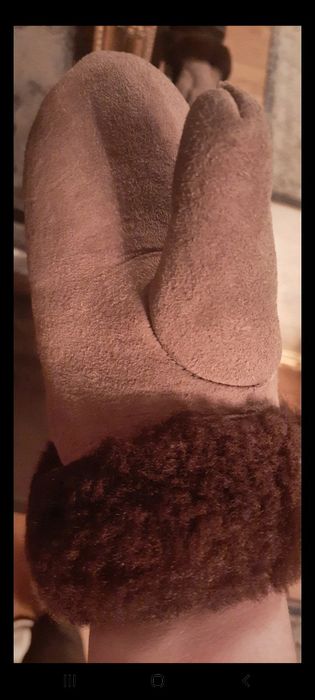 Rękawiczki kożuch naturalny