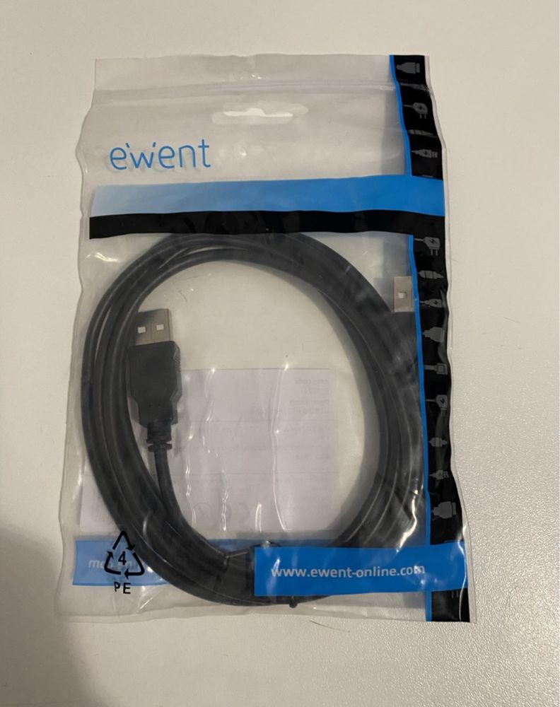 Ewent USB 2.0 typ A kabel USB