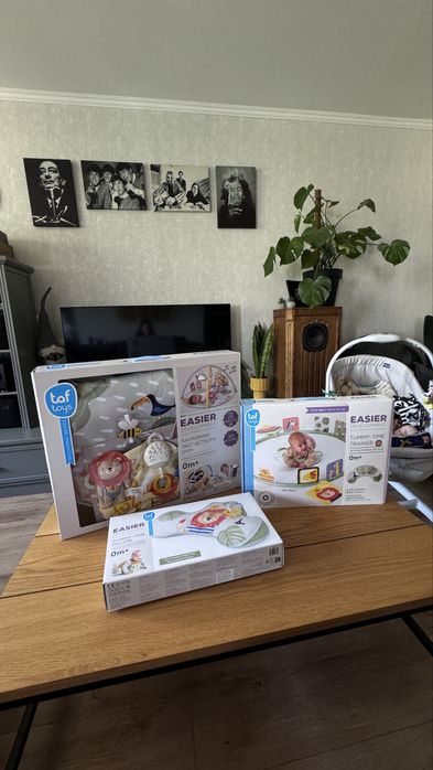 Дитячий ігровий килимок з трапецією савана Taf Toys