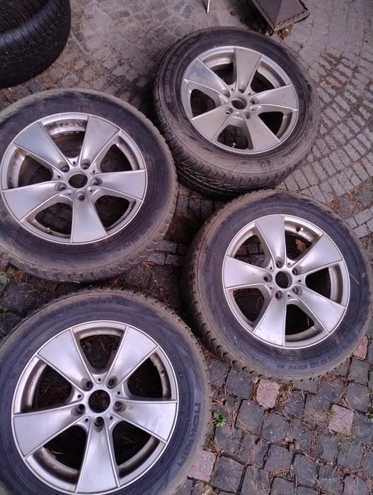Диски з шинами р18  5*120 BMW X5