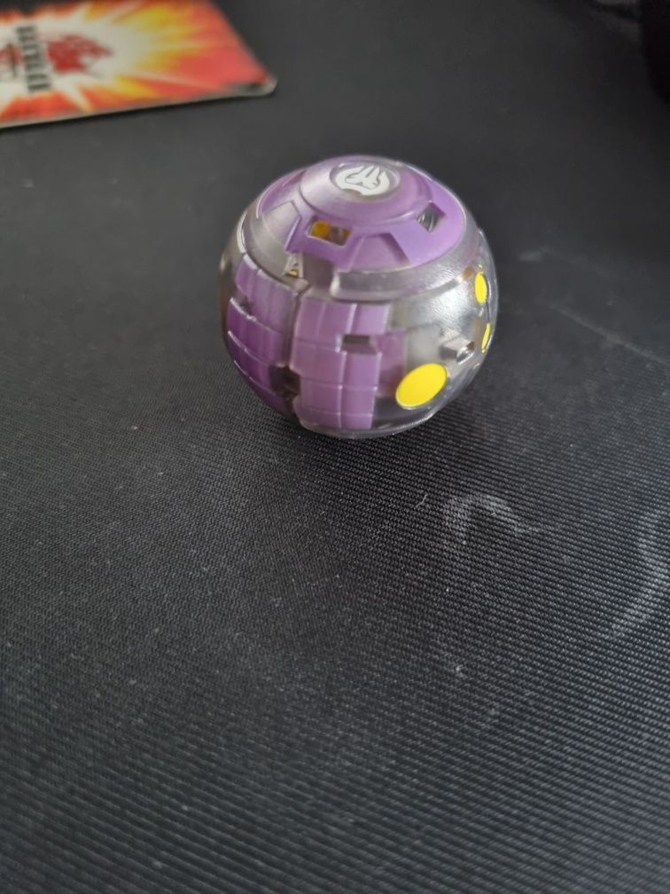 Bakugan Shadow Vulcan Translucent Black Darius