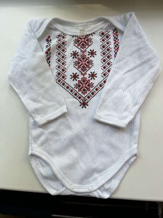 Боді вишиванка 74 розмір