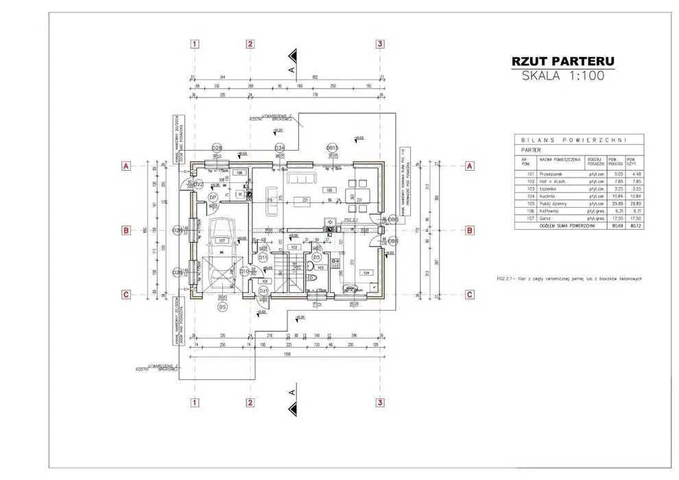 Ostrów Wielkopolski dom nowy stan surowy otwarty na działce klienta