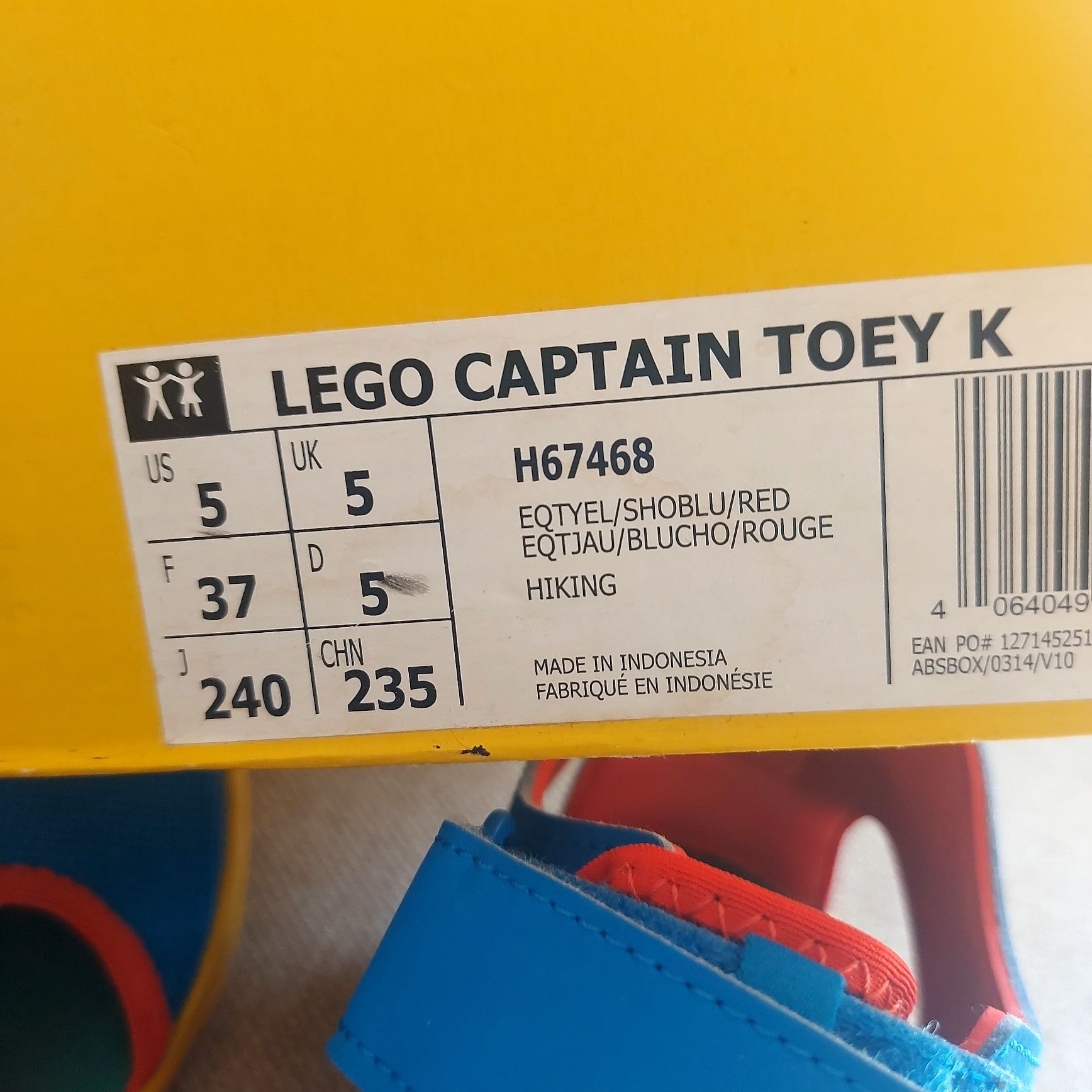 Sandałki dziecięce Lego Adidas