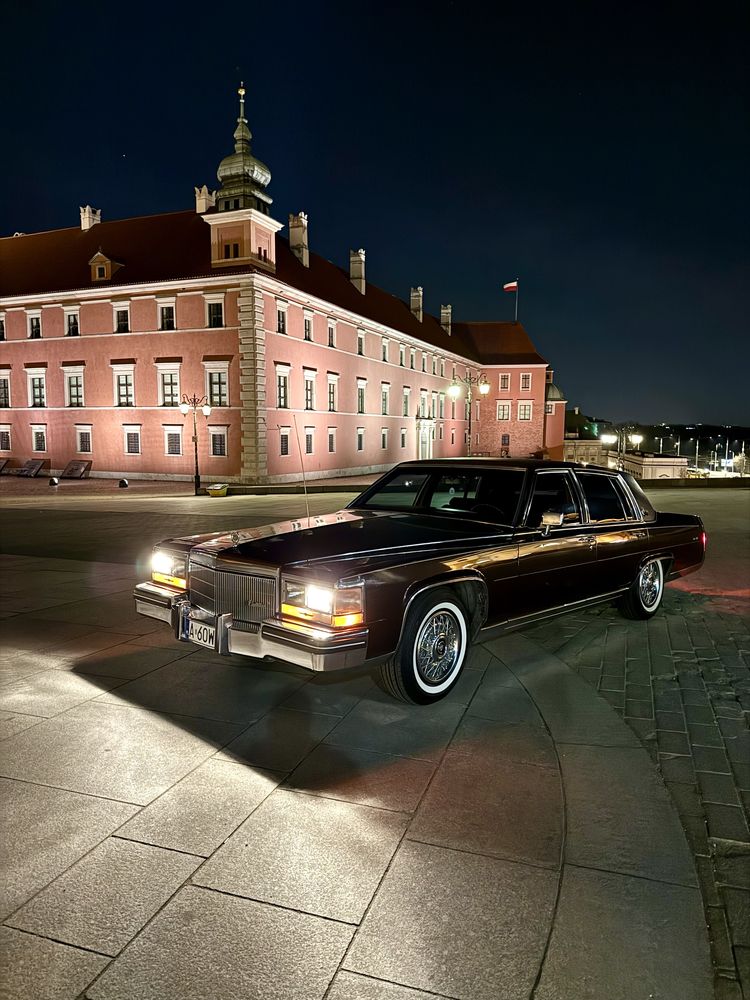 Auto do ślubu limuzyna na wesele ślub cadillac  wynajem film reklama