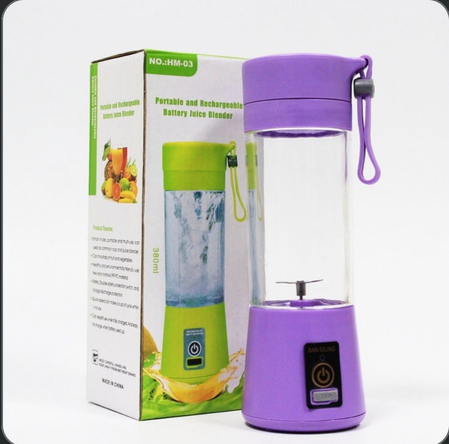 Мини-блендер, портативный блендер,  измельчитель, USB Juice Cup HM-03