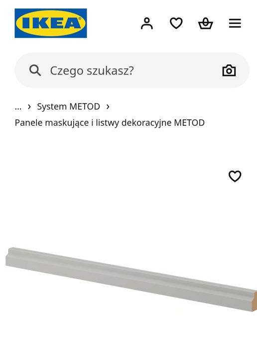 LERHYTTAN taśma dekoacyjna IKEA
Taśma dekoracyjna, profilowana, jasnos