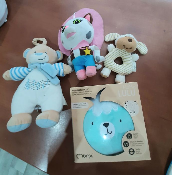 Szumiś oraz zabawki niemowlęce