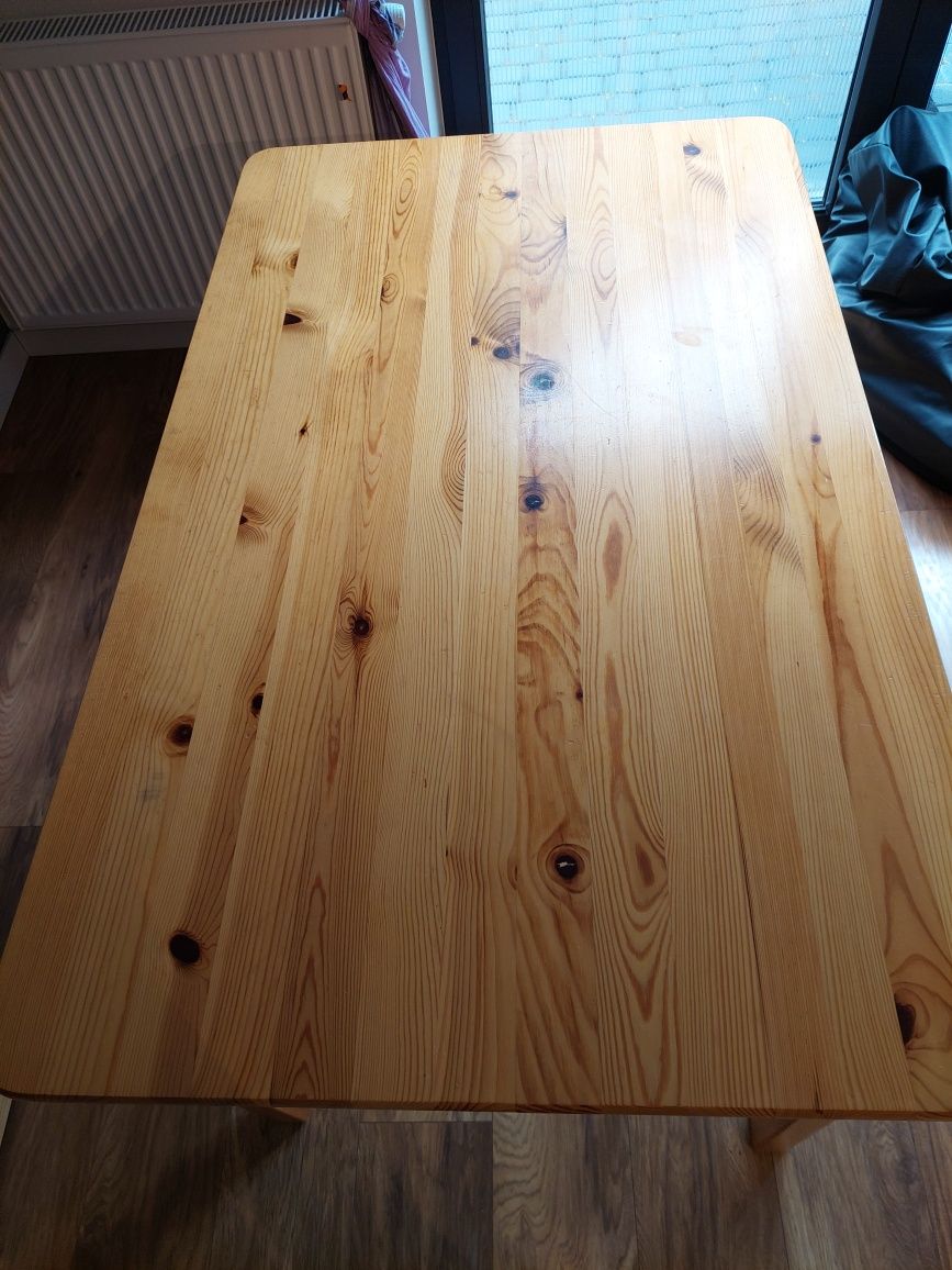 Stół drewniany sosnowy 130x80 cm Magnat