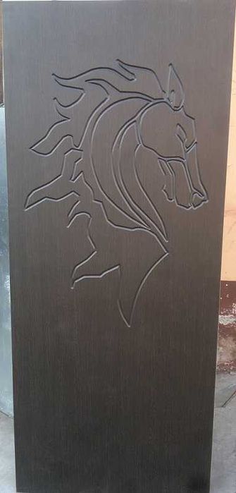 Drzwi wejściowe drewniane metalowe akustyczne z montażem Od Ręki