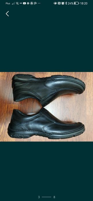 Skórzane Wsuwane Buty Męskie Joker Lekkie Wygodne Comfort