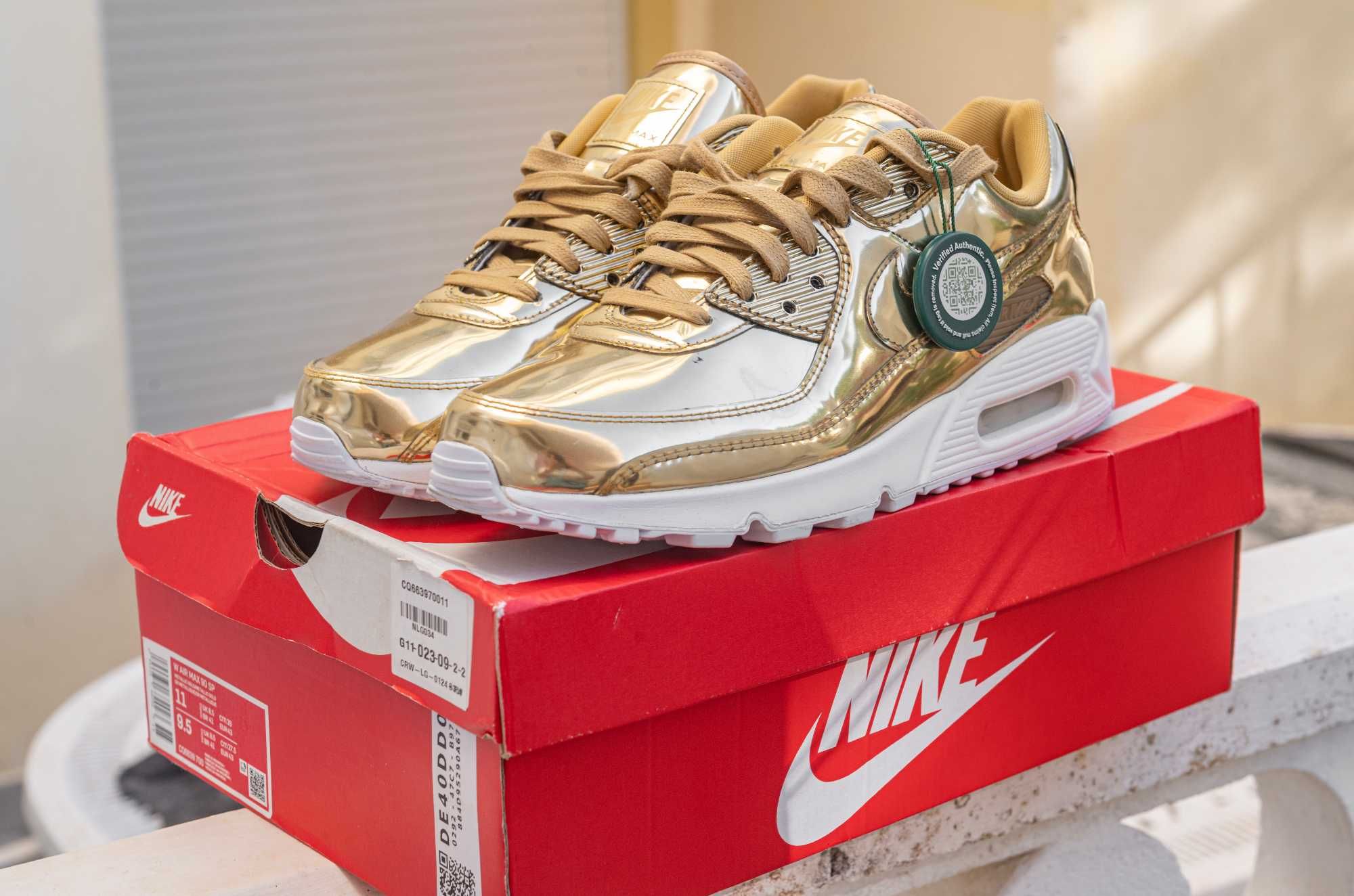 Nike Air Max 90 SP Gold
