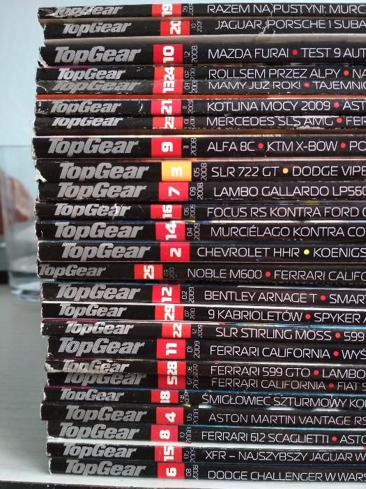 TOP GEAR archiwalne numery