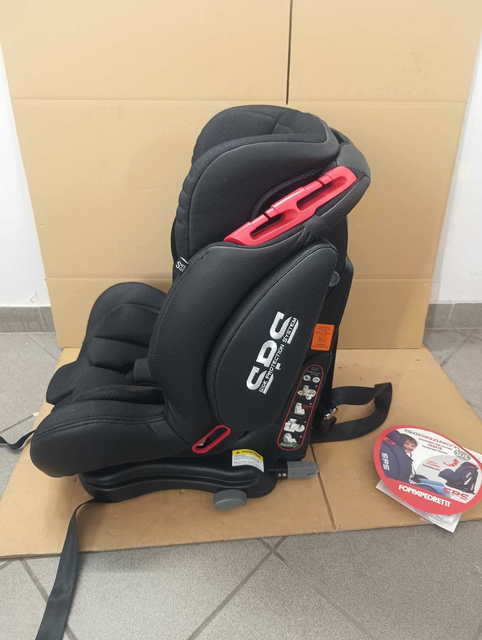 Foppapedretti Isodinamyk fotelik samochodowy IsoFix (9-36 kg) nowy