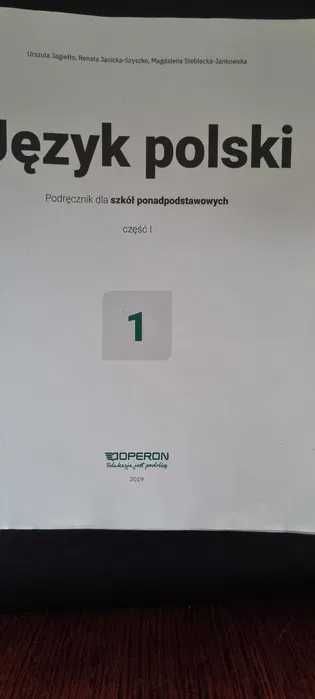 Język polski 1 Część 1 Podręcznik Zakres podst. i rozszerzony,