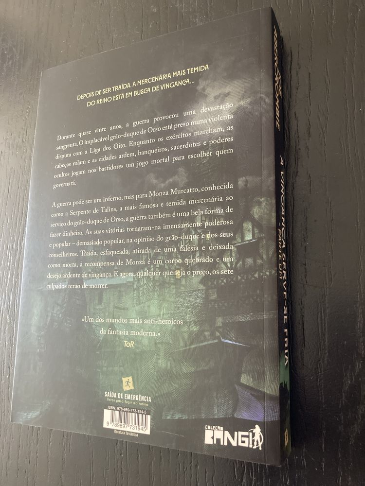 A Vingança Serve-se Fria Parte Um - Joe Abercrombie