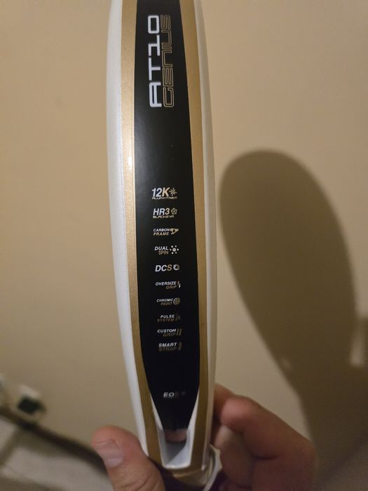 Raquete de padel AT10 Luxury Genius 12k Alum XTREM 2026 Agustin Tapia