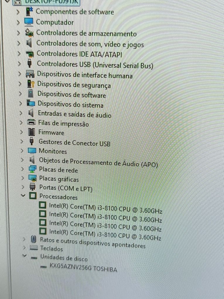 Torre HP 32GB DDR4 e com SSD nvme