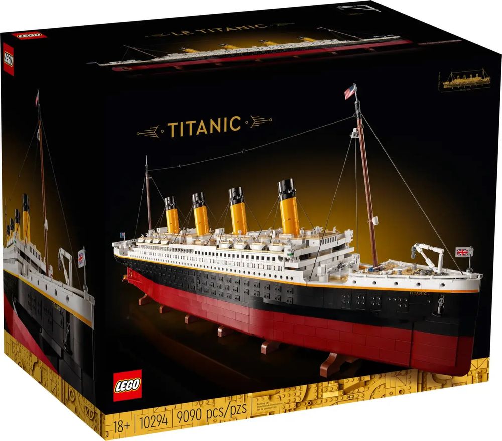 Блоковий конструктор Титанік 1.15 метра, 9090PCS