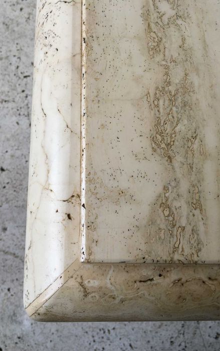 Stół jadalniany trawertynowy lata 70 80 vintage design