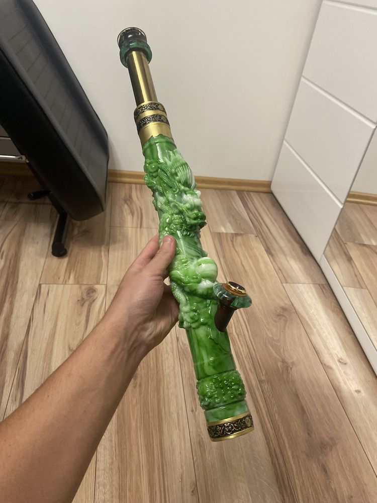 Fajka japonska kamienna jadeit