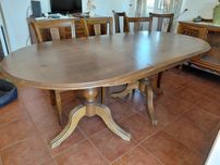 Mesa refeição com 6 cadeiras
