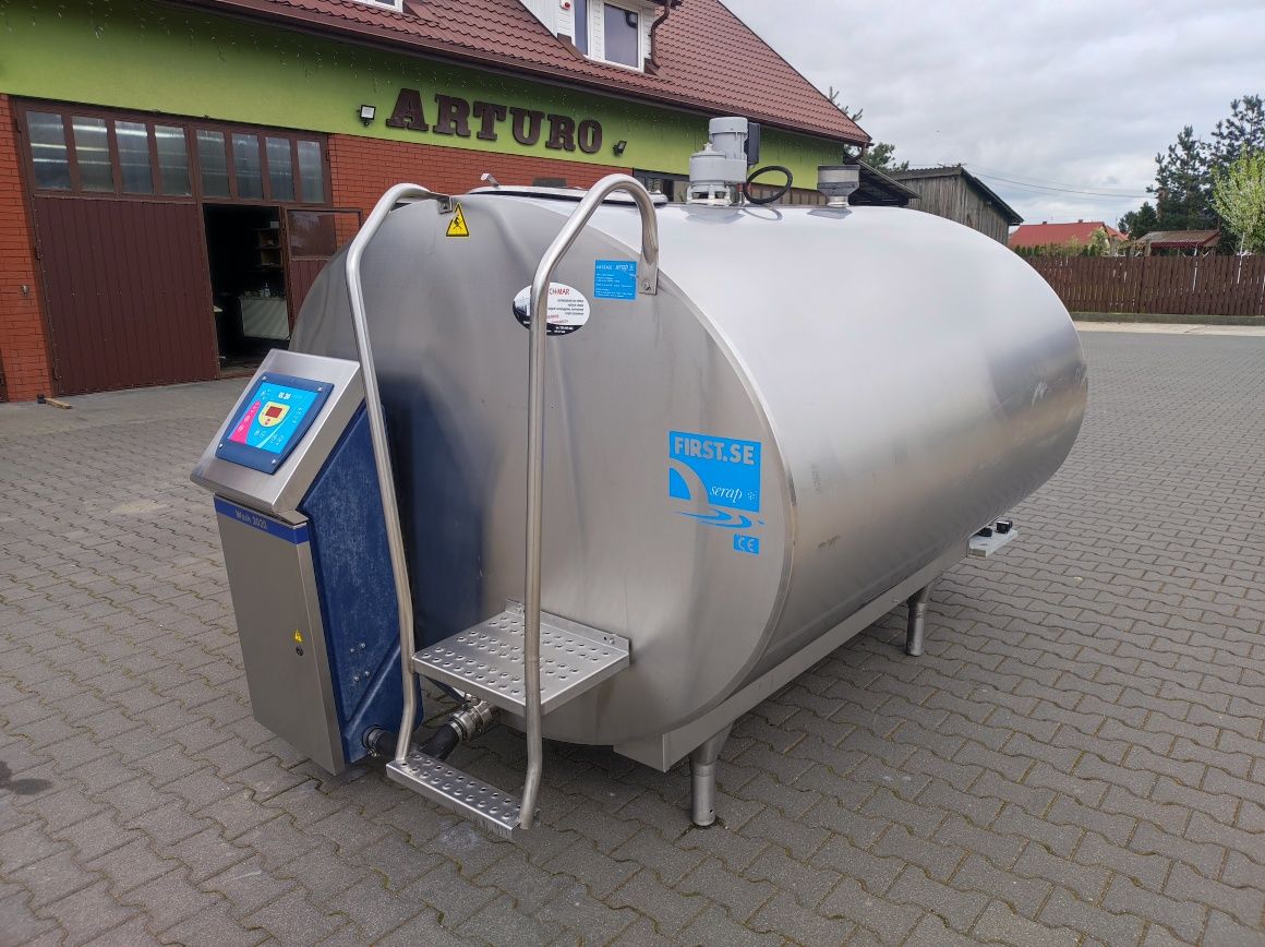 Zbiornik do mleka 3100L Serap RL20 2001r F-vat