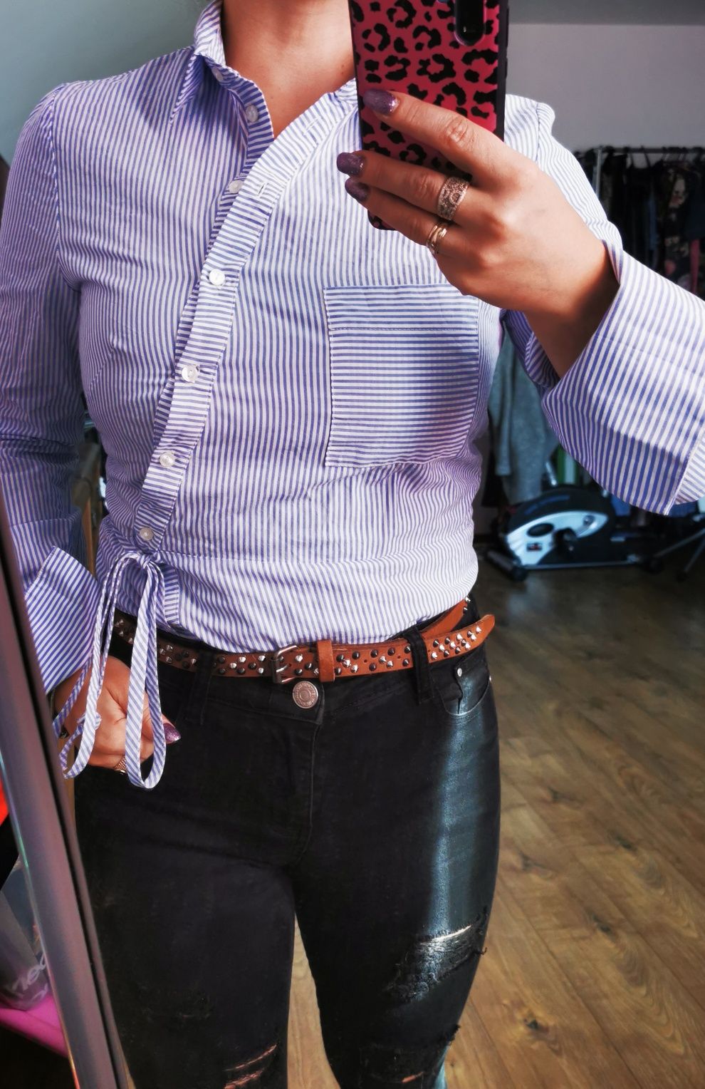 Koszula w paski H&m