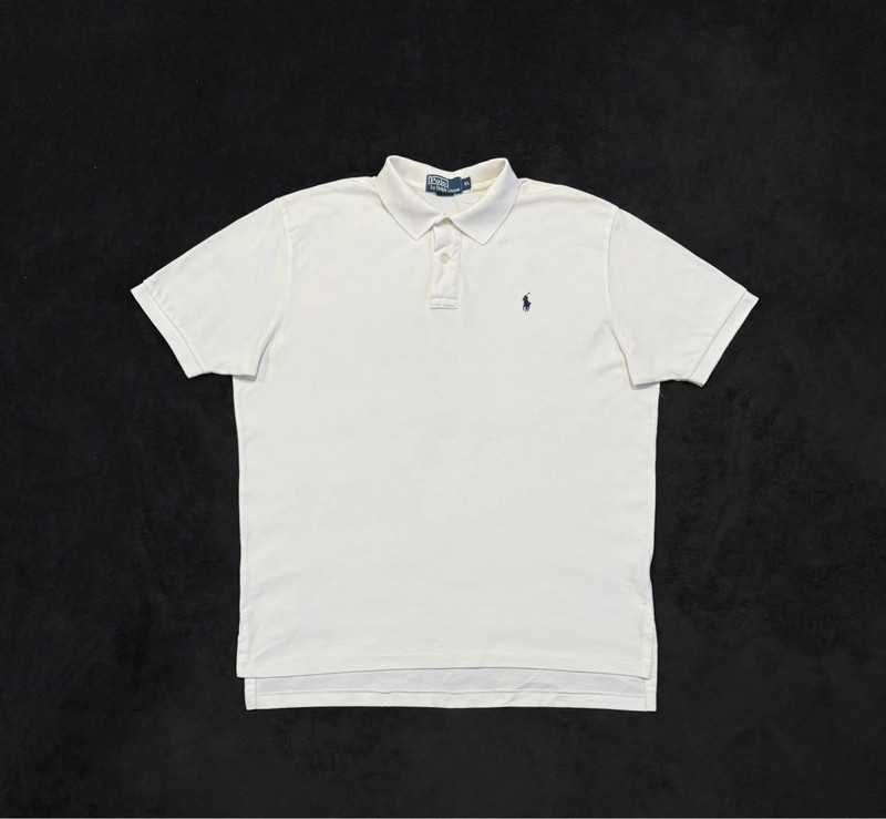 Biała koszulka polo Ralph Lauren - Size XL